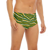 Green Bay football zebra Men's Triangle Low-rise Underwear – nfl fan apparel, game day outfit, image 1.0