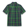 Notre Dame Fighting Irish Green Navy Gold Plaid Womens Shirt 125Gsm Cotton 8 green navy gold plaid women fashion apparel