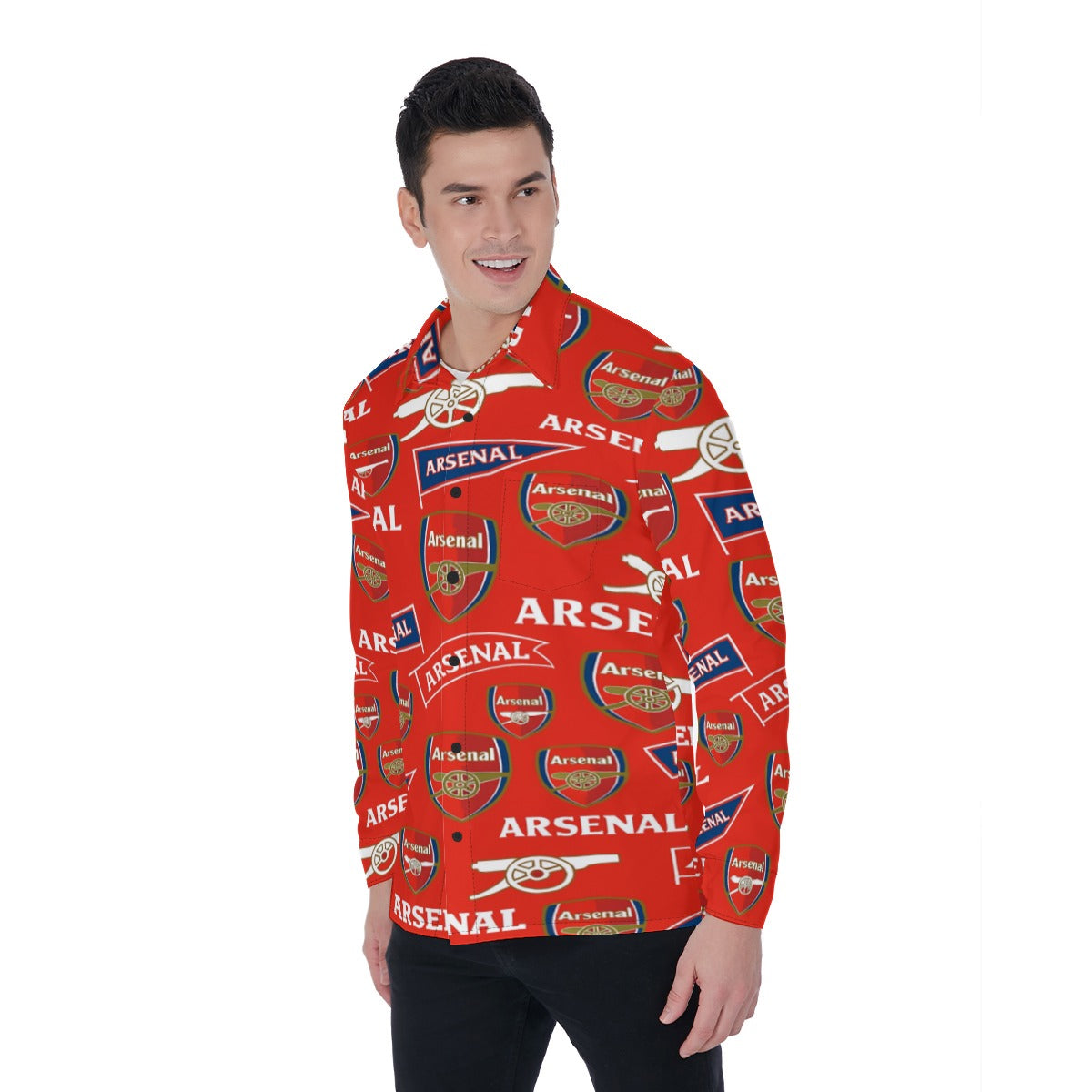 Arsenal FC  Men's Long Sleeve Shirt