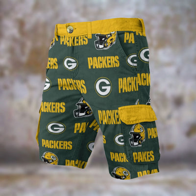 Green Bay Packers Men's Cargo Shorts