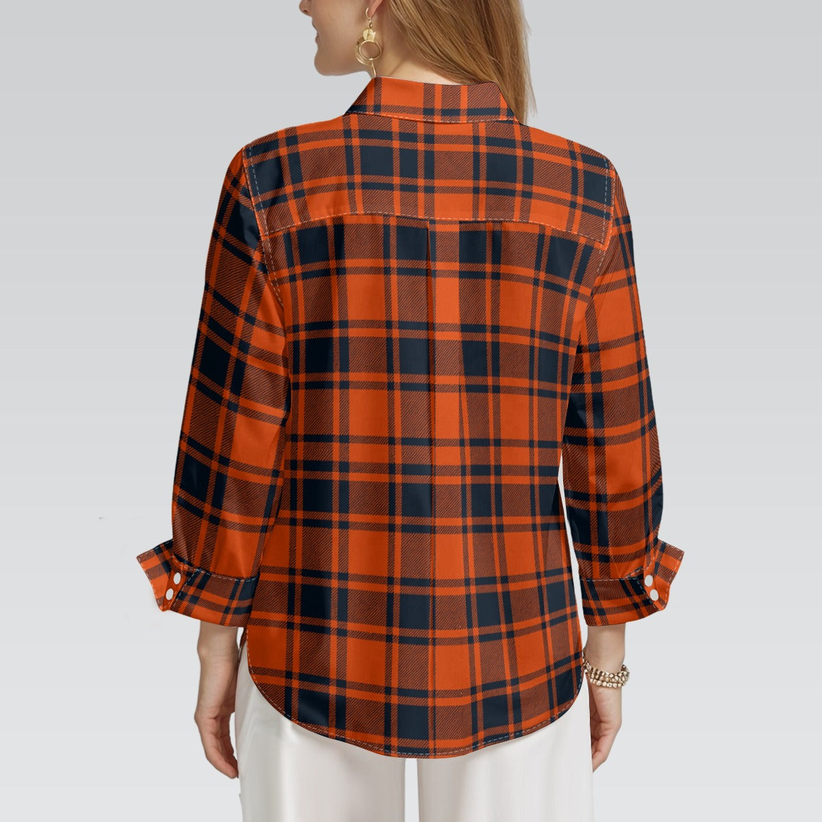 college tartan plaid women shirt women tartan plaid game day fashion