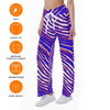 White Smoke Buffalo Zebra Football Women’s High-Waisted Straight-Leg Trousers – Clean Game Day Streetwear