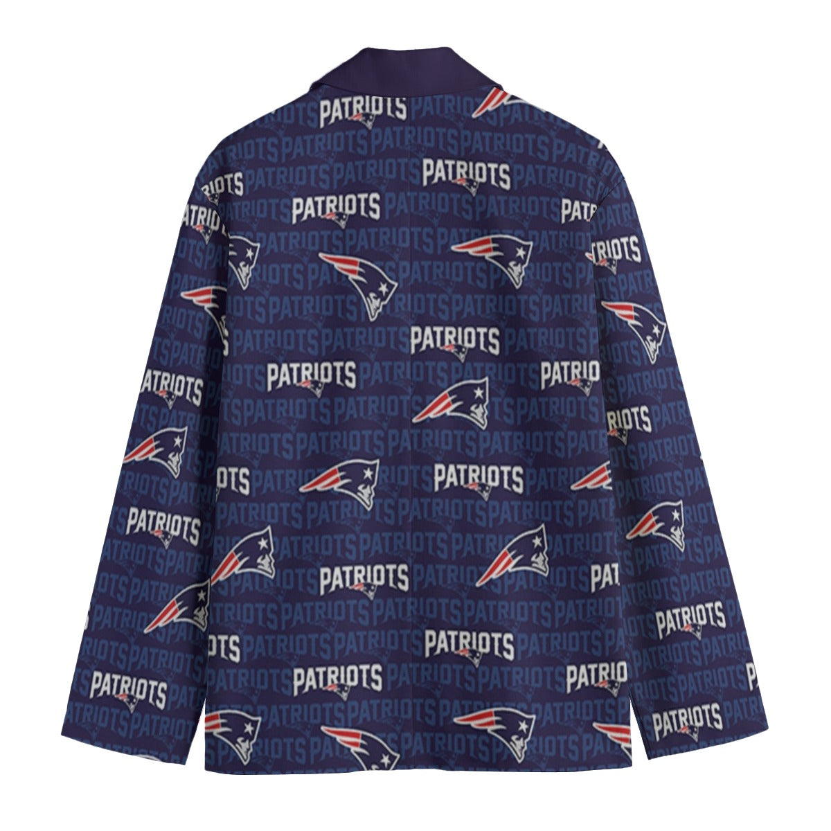 New England Football Blazer&nbsp; Navy Game Day Jacket streetwear fashion product image 4