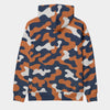 Lavender Chicago Football Navy Orange Camo Hoodie – Windy City Game Day Sweatshirt