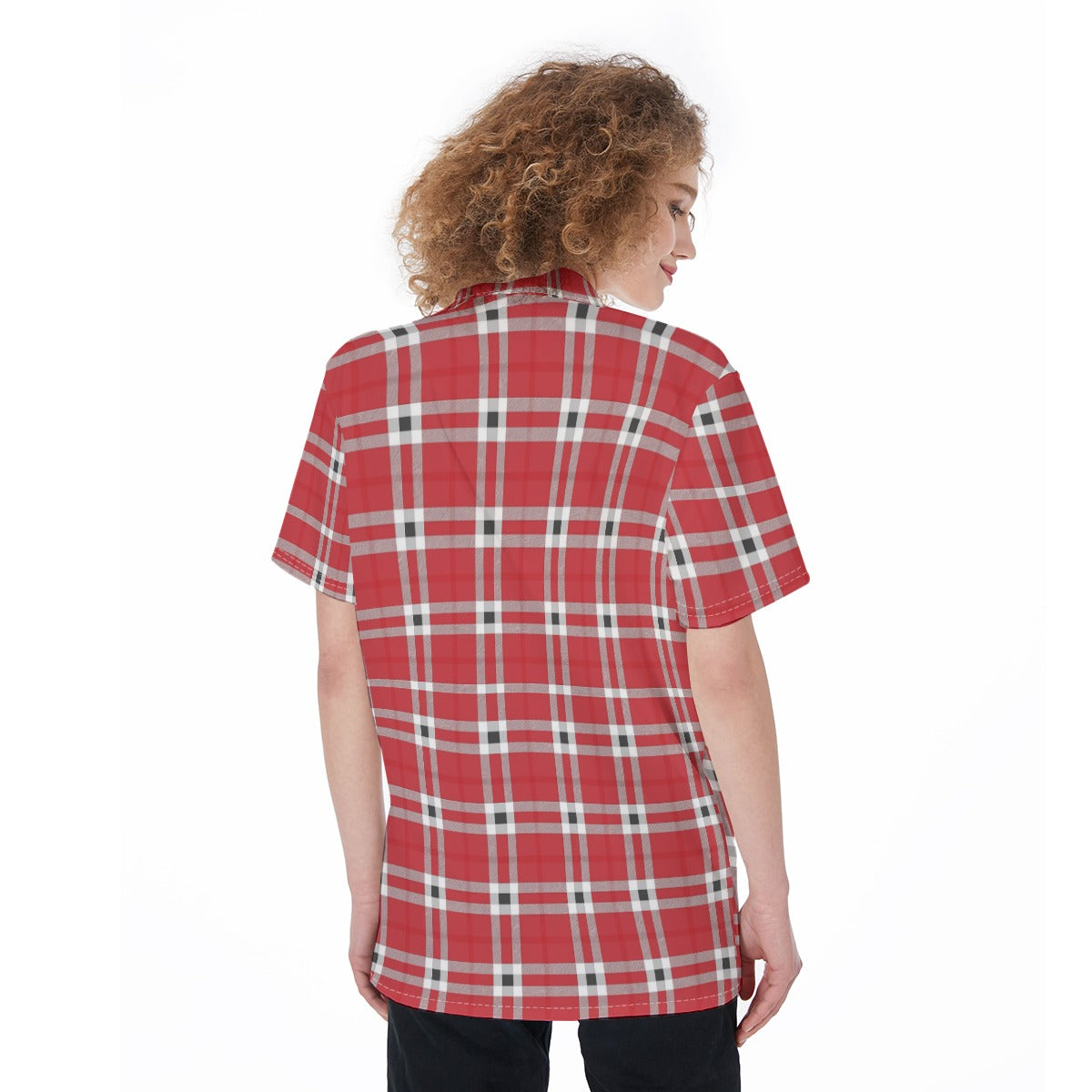 college tartan plaid women shirt women tartan plaid game day fashion