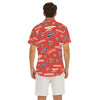 Arsenal FC  Men's Deep V-neck Short Sleeve T-shirt