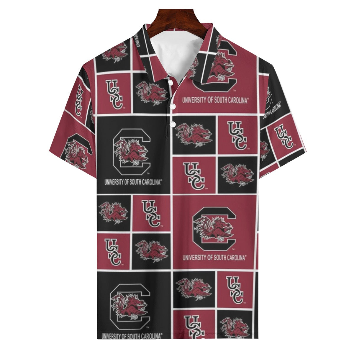 South Carolina Gamecocks Polo Shirt | 180GSM - college football fan gear varsity sportswear product image 1.0