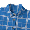kentucky wildcats tartan plaid oversized button up women shirt women's shirt | 125gsm cotton women tartan plaid game day fashion