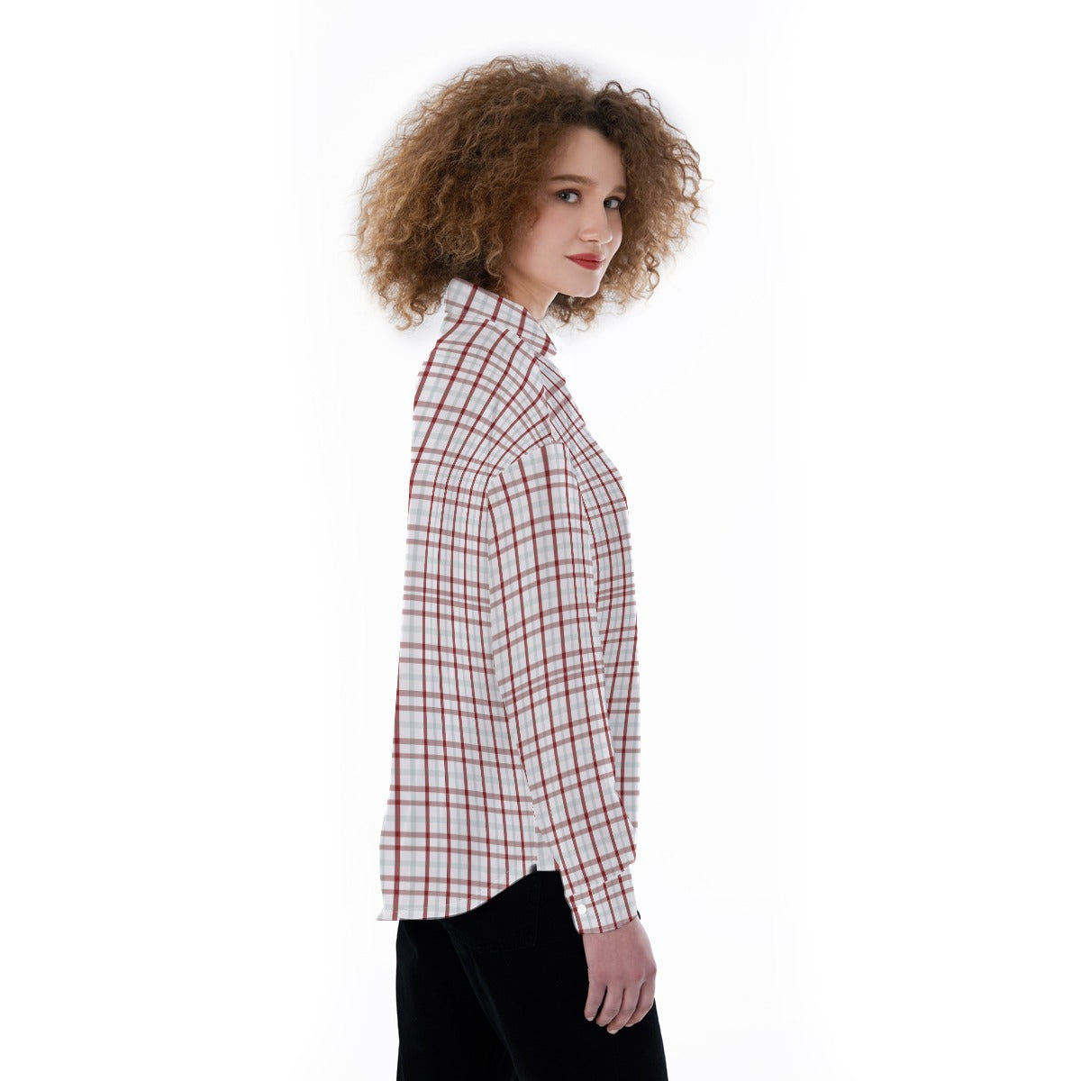 college tartan plaid women shirt women tartan plaid game day fashion