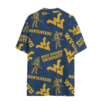 West Virginia Mountaineers Women's Hawaii Shirt | 120GSM