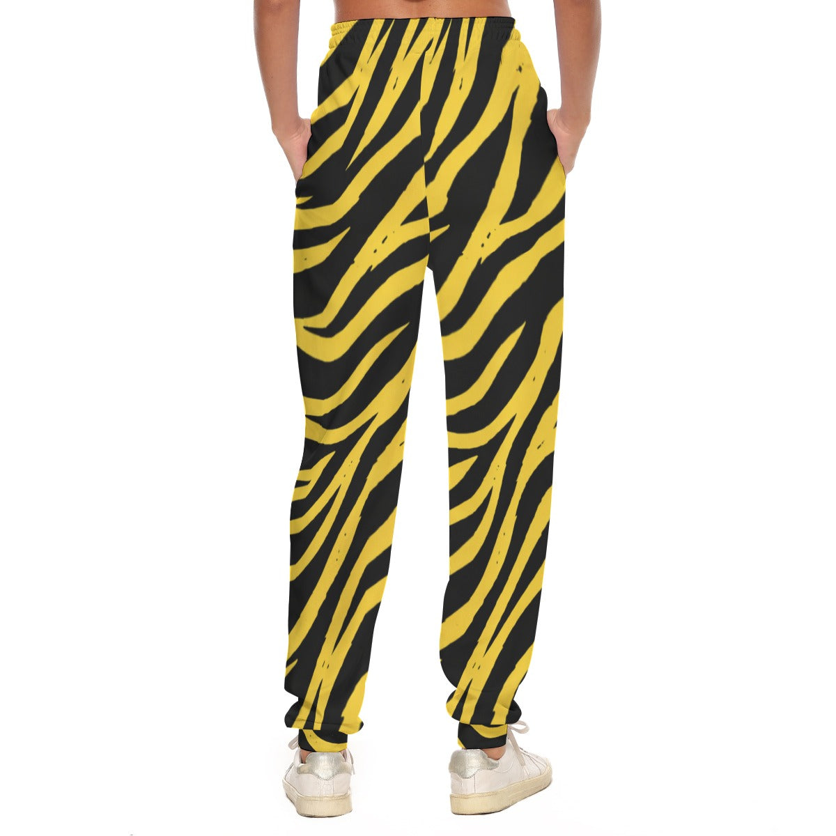 Pittsburgh Football Yellow Black Zebra Women’s Casual Pants – Game Day Streetwear