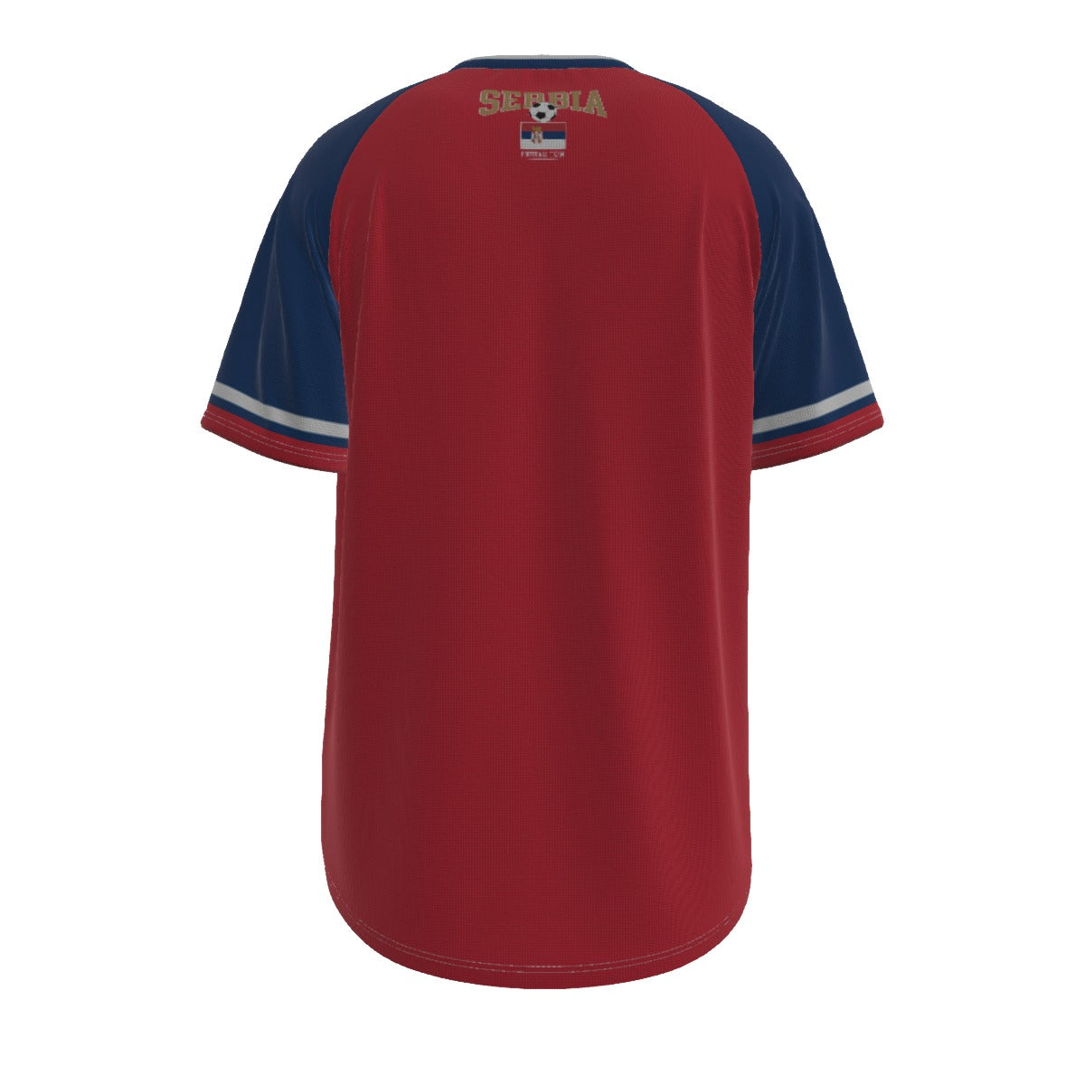 White Smoke Serbia Soccer Fan T-Shirt – Vintage Serbia Football Shirt Serbian National Team Style | Retro Serbia Soccer Tee