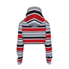 Ohio State Women's Crop Top Hoodie White game day varsity apparel