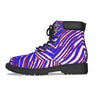 White Smoke Buffalo Football Short Boots