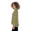 kansas jayhawks tartan plaid women shirt women tartan plaid game day fashion