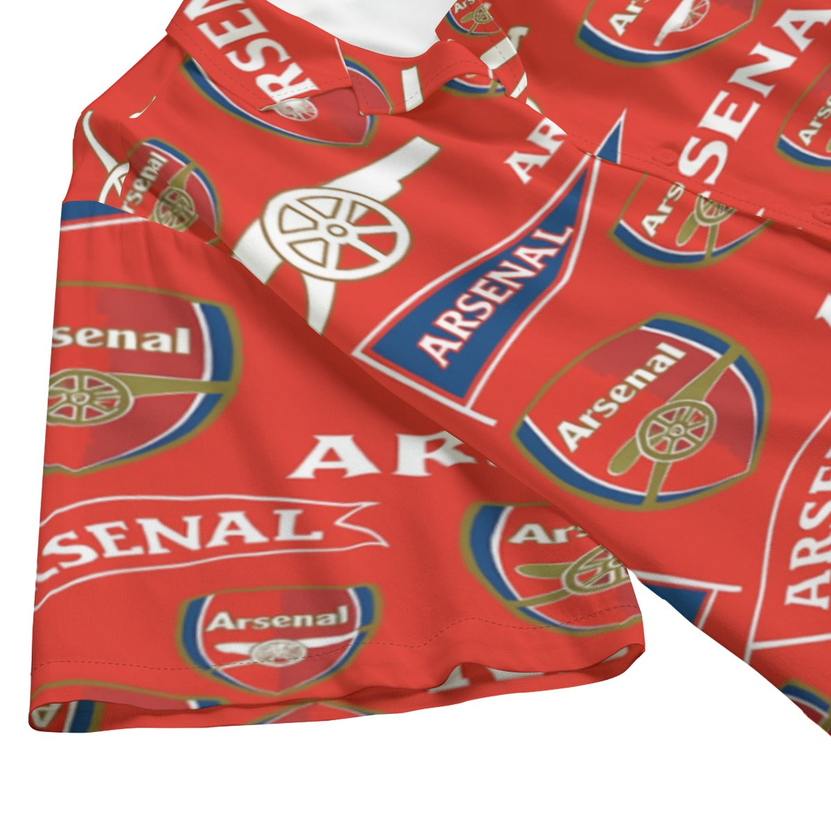 Arsenal FC  Men's Hawaiian Rayon Shirt | 115GSM Rayon streetwear fashion product image 4