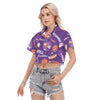 Clemson Tigers Women's Cropped Shirt - ACC football apparel varsity sportswear product image 3.0