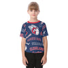 Cleveland Guardians Kid's Raglan Sleeve T-shirt cleveland guardians baseball fan apparel game day outfit