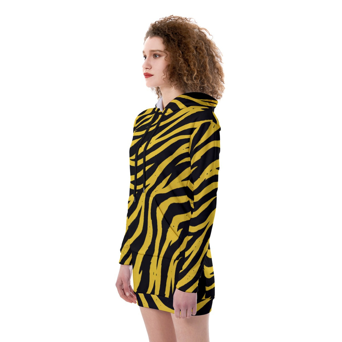 Iowa Football Women’s Heavy Fleece Long Hoodie – Ultimate Cold Weather Game Day Layer - Big Ten football apparel varsity sportswear product image 2.0