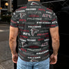 atlanta-falcons-mens-polo-shirt red black football outfit detail