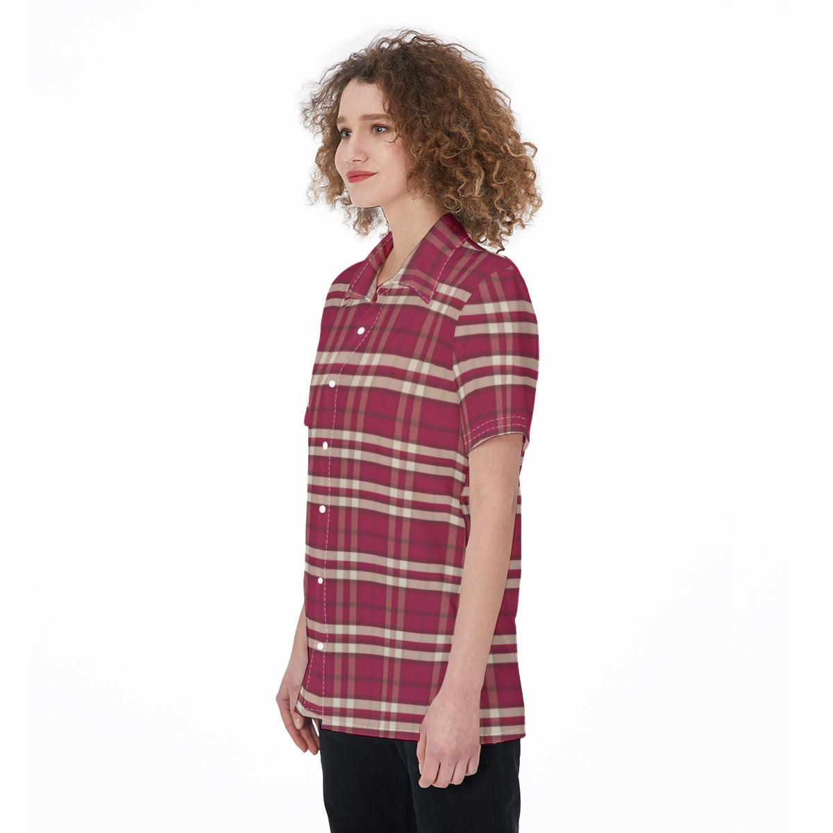 kansas jayhawks tartan plaid women shirt women tartan plaid game day fashion