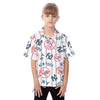 New York Yankees Kid's Hawaiian Vacation Shirt new york yankees baseball fan apparel game day outfit