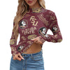 Florida State Seminoles Women's Mesh T-shirt - ACC football apparel varsity sportswear product image 1.0