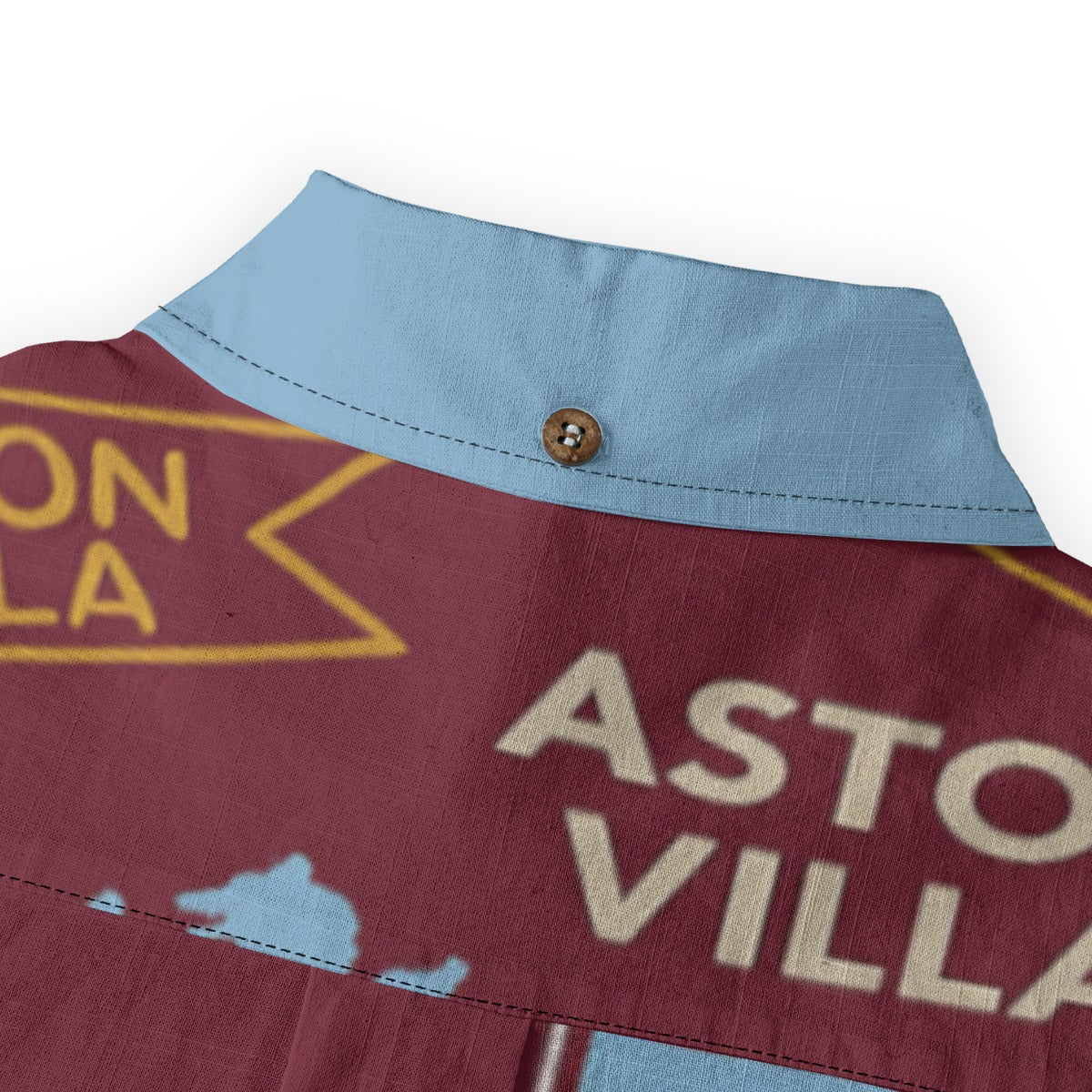 Aston Villa Men's Casual Lapel Long Sleeve Shirt|125GSM Cotton streetwear fashion product image 4