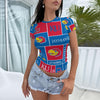 Kansas Jayhawks Women's Slim-Fit T-shirt varsity sportswear product image 1.0