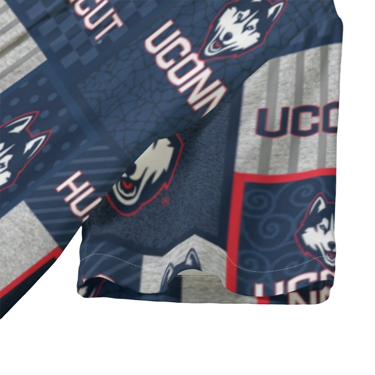Connecticut Huskies Women's Hawaii Shirt | 120GSM White game day varsity apparel