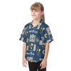 Georgia Tech Yellow Jackets Kid's Hawaiian Vacation Shirt varsity sportswear product image 2.0