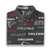 atlanta-falcons-childrens-shirt-with-pocket-125gsm-cotton red black football outfit back view