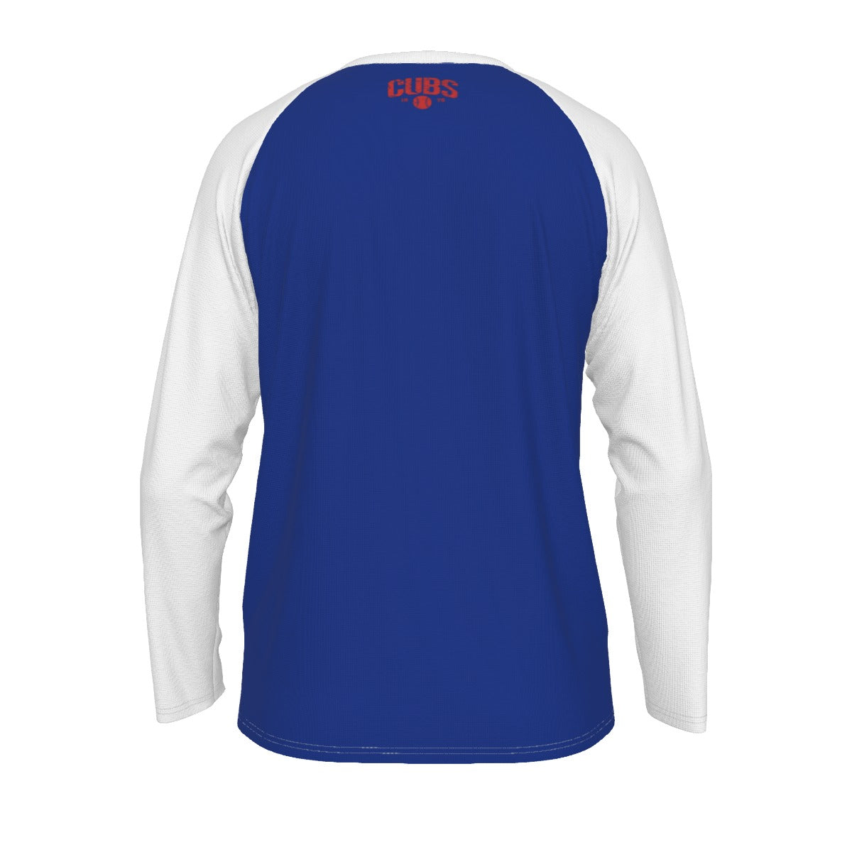 Midnight Blue Chicago Baseball Blue and White Shirt – Vintage 1878 Retro Long Sleeve Raglan Tee