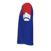 Panama Soccer T-Shirt Blue Red – Panama Football Shirt Panama Fan Tee