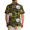Pittsburgh Steelers Men's Hawaiian Shirt|150GSM