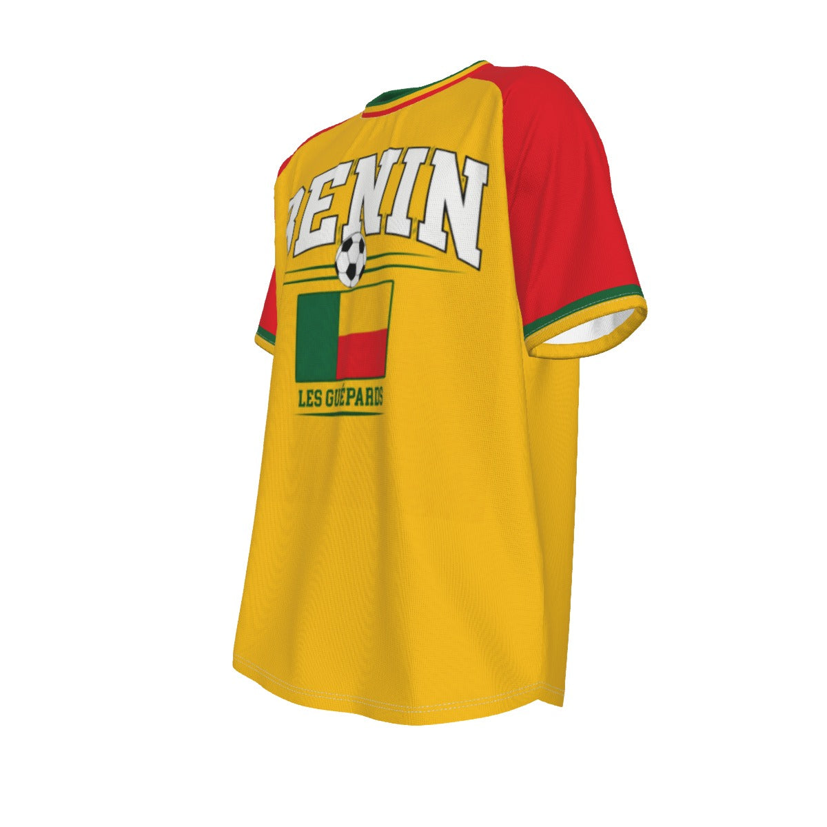 Benin National Football Team Short Sleeve T-shirt streetwear fashion product image 7