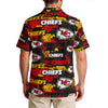 kansas-city-chiefs-mens-hawaiian-shirt-150gsm red gold football outfit image 2.0