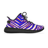 White Smoke Buffalo football Coconut Shoes – Red Blue White Zebra Game Day Style