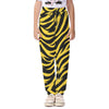 Pittsburgh Football Yellow Black Zebra Kid's Casual Pants – breathable comfort wear, lightweight game day shirt, image 1.0