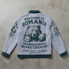 Romania Bear Country Vintage Jacket – Cozy Streetwear Inspired by Transylvania Wildlife