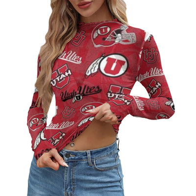 Utah Utes Women's Mesh T-shirt varsity sportswear product image 1.0