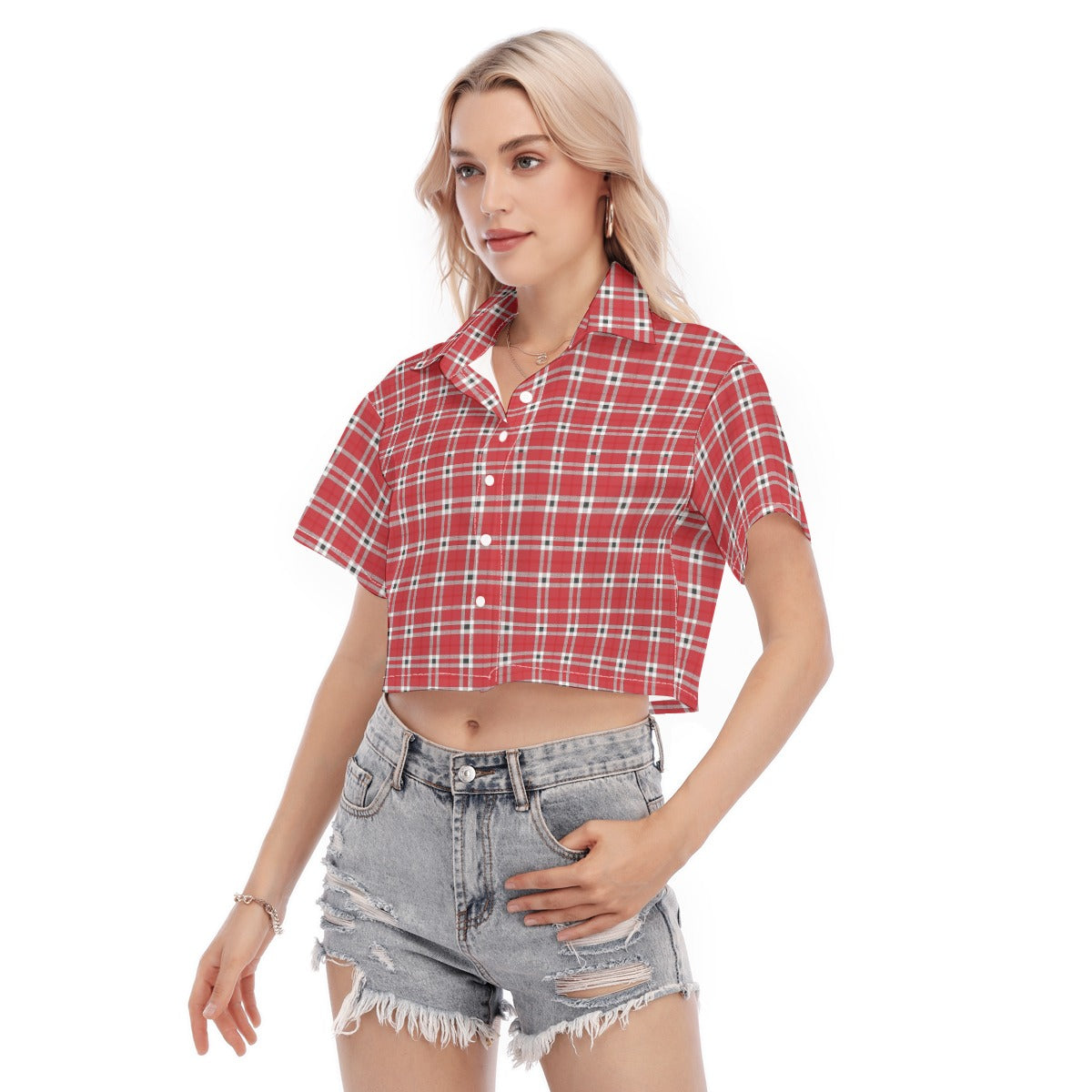 college tartan plaid women shirt women tartan plaid game day fashion