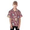 Florida State Seminoles Kid's Hawaiian Vacation Shirt - ACC football apparel varsity sportswear product image 1.0