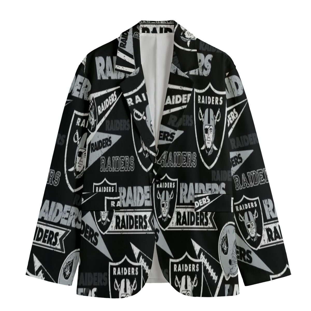Las Vegas football style black blazer – game day streetwear jacket streetwear fashion product image 3