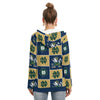 Notre Dame - Fighting Irish Women's Hoodie With Double Hood White varsity sports apparel