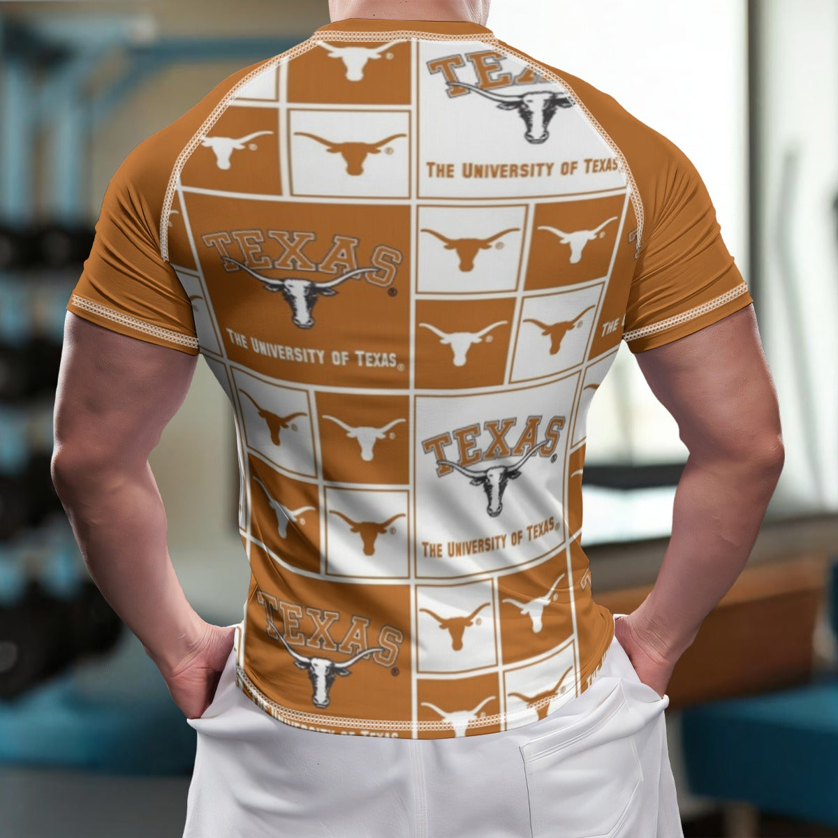 Texas at Austin - Longhorns Sports Short Sleeve T-Shirt White varsity sports apparel