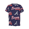 Atlanta Braves Short Sleeve T-Shirt atlanta braves baseball fan apparel game day outfit