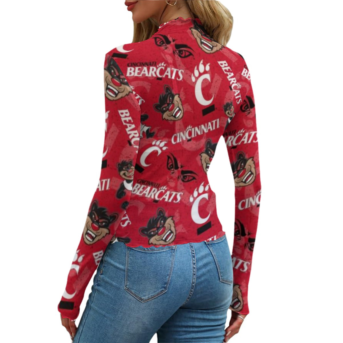 Cincinnati Bearcats Women's Mesh T-shirt varsity sportswear product image 2.0