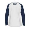 Lavender Dallas Lone Star State Football Men's Long Sleeve T-shirt With Raglan Sleeve