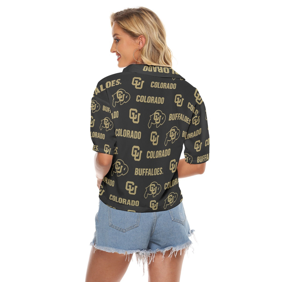 Colorado Buffaloes Women's V-neck Shirts varsity sportswear product image 4.0